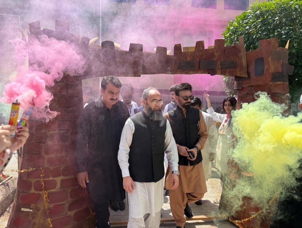 INU students participating in a cultural day event