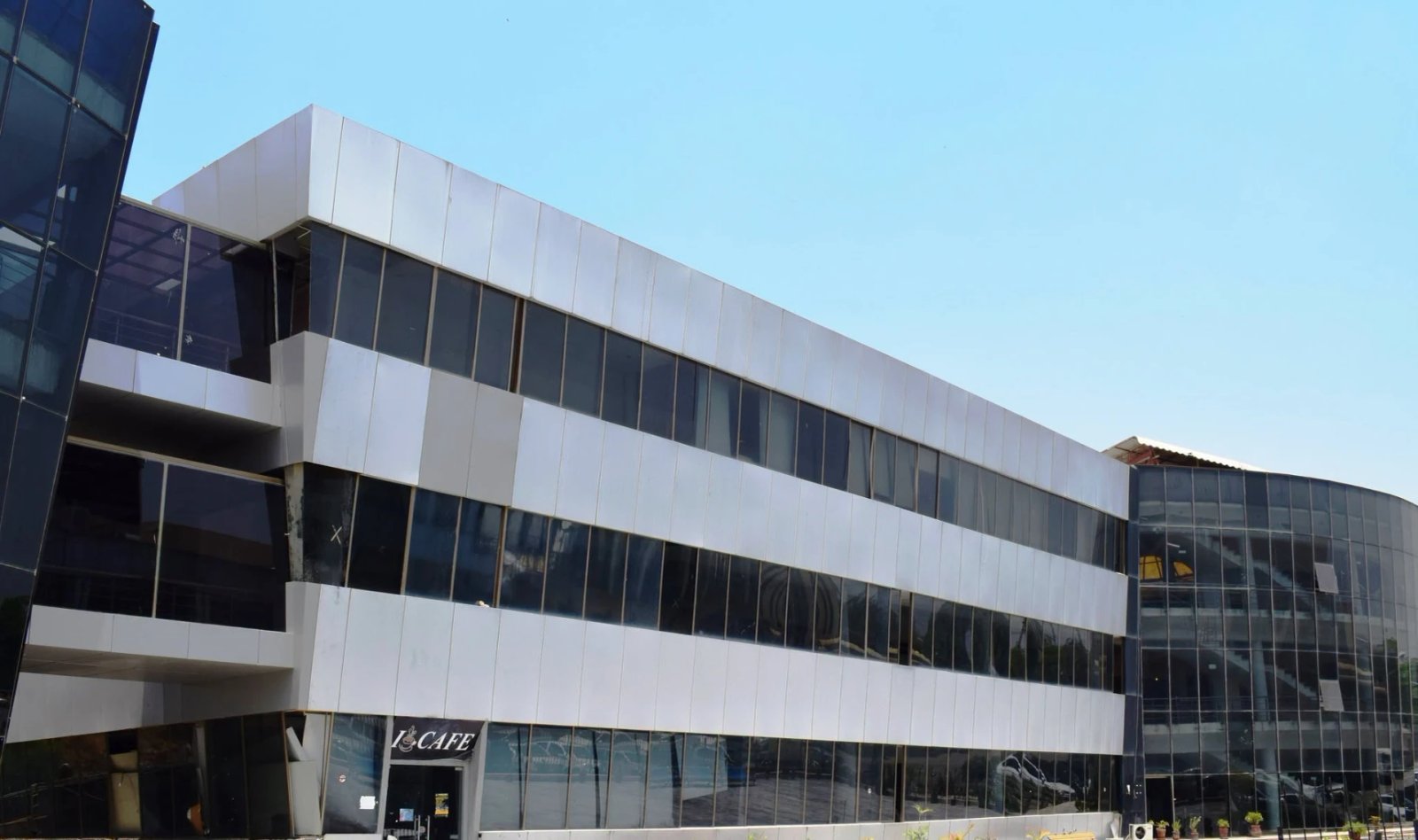 Iqra National University main campus building in Hayatabad, Peshawar