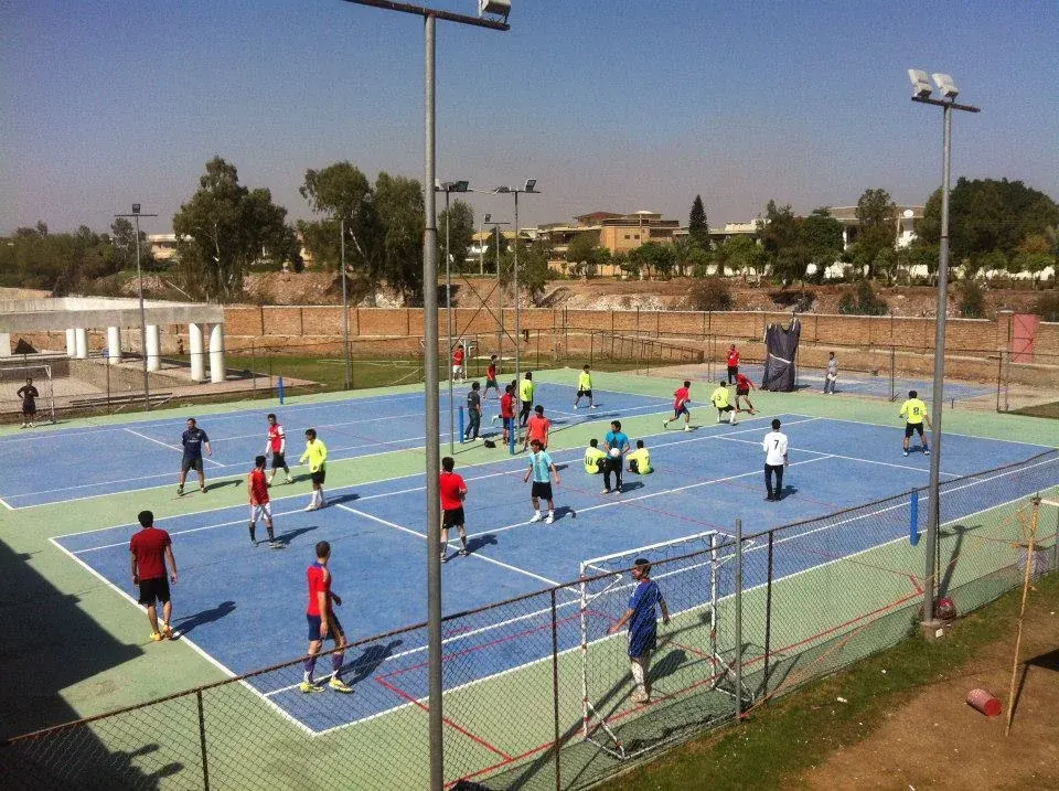 INU futsal match on the university futsal court